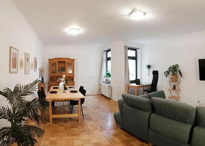 Daire Bismarck - Central, Cozy & Family-friendly In Naehe Messe *